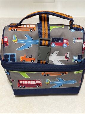 Pottery Barn Kids transportation vehicles lunchbox